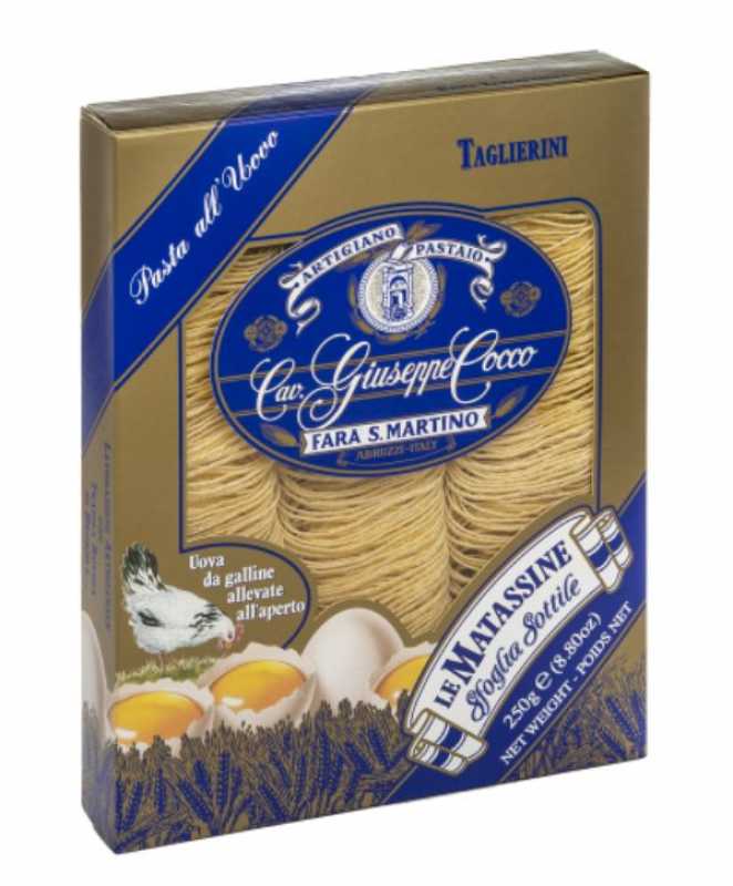 Bild der Giuseppe Cocco N°11 Taglierini le Matassine all’Uovo Verpackung